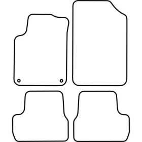 Tapis de voiture adaptés pour Citroen C3 20102016 | AutoStyle | Tap...