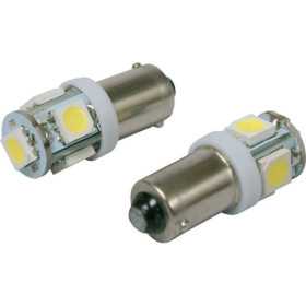 BudgetLED BA9S Blanc 5x5050SMD 2 pièces
