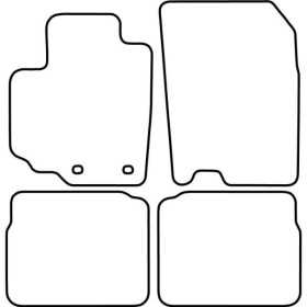 Tapis de voiture adaptés pour Suzuki SX4 SCross 20132016 2016 | Aut...
