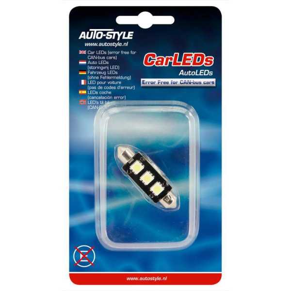 Lampe feston 3Q SMD XenonOptic 11x43mm 12V par pièce avec support b...