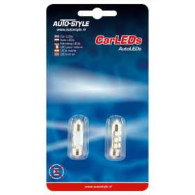 6Q LEDSMD Festoon Lampes Blanc 31x10mm Set de 2 pièces | AutoStyle ...