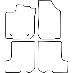 Tapis de voiture adaptés pour Dacia Sandero 2013 | AutoStyle | Tapi...