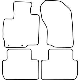Tapis de voiture pour Mitsubishi Outlander y compris PHEV 2012 | Au...