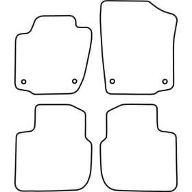 Tapis de voiture adaptés pour Skoda Rapid 2013 | AutoStyle | Tapis ...