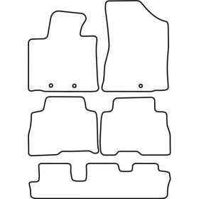Tapis de voiture adaptés pour Kia Sorento 2013 7 personnes | AutoSt...