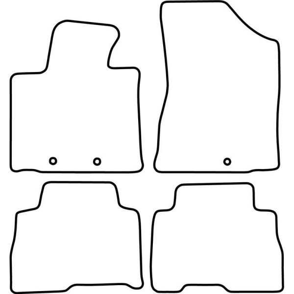 Tapis de voiture adaptés pour Kia Sorento 2013 5 personnes | AutoSt...