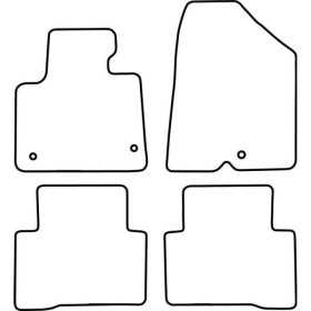 Tapis de voiture adaptés pour Hyundai Santa Fe 20132018 5 personnes...