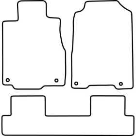 Tapis de voiture adaptés pour Honda CRV 20132018 | AutoStyle | Tapi...