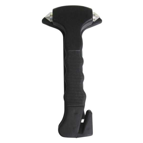 Marteau durgence avec couteau de ceinture  noir  support inclus