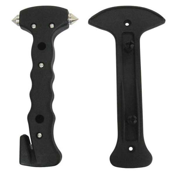 Marteau durgence avec couteau de ceinture noir support inclus | Aut...
