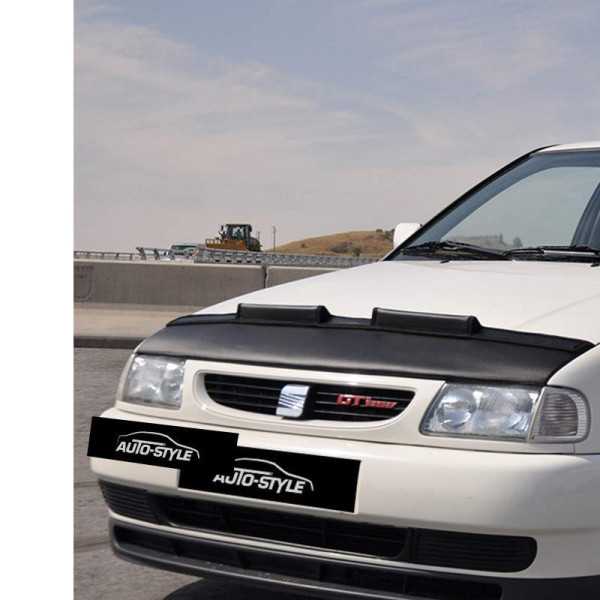 Cache pierre de capot pour Seat CordobaIbiza 6K 19931999 look carbone