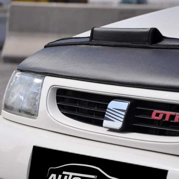 Cache pierre de capot pour Seat CordobaIbiza 6K 19931999 look carbo...