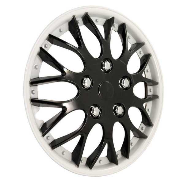 Jeu denjoliveurs de roue 4 pièces Missouri jante noireblanche de 16...