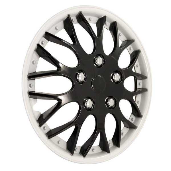 Ensemble denjoliveurs de roue 4 pièces Missouri jante noireblanche ...