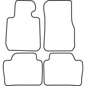 Tapis de voiture adaptés pour BMW série 3 F30 2012 | AutoStyle | Ta...