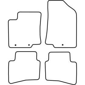 Tapis de voiture adaptés pour Kia Rio 20112015 | AutoStyle | Tapis ...