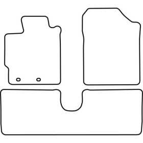 Tapis de voiture adaptés pour Toyota Yaris 2011 | AutoStyle | Tapis...