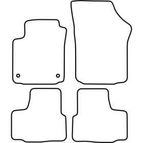 Tapis de voiture adaptés pour Volkswagen Up 2011 | AutoStyle | Tapi...
