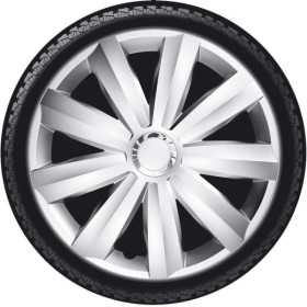 Ensemble denjoliveurs de roue 4 pièces Venture Pro 13 pouces Argent...