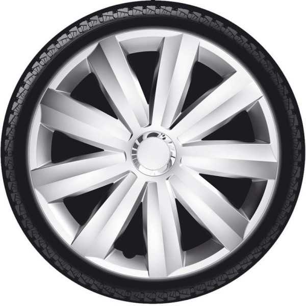 Ensemble denjoliveurs de roue 4 pièces Venture Pro 13 pouces Argent...