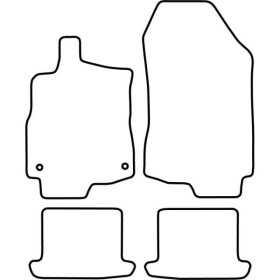 Tapis de voiture adaptés pour Renault Megane CC 2010 | AutoStyle | ...