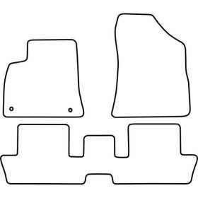 Tapis de voiture adaptés pour Peugeot 3008 20092016 | AutoStyle | T...