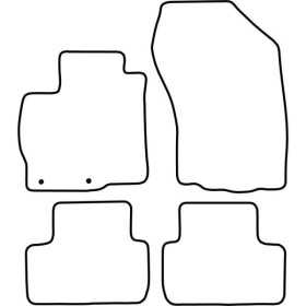 Tapis de voiture adaptés pour Mitsubishi ASX 2010 | AutoStyle | Tap...
