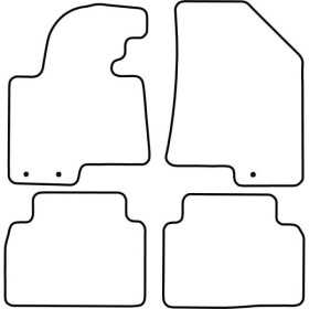 Tapis de voiture adaptés pour Kia Sportage 20102015 | AutoStyle | T...