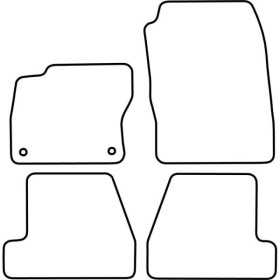 Tapis de voiture adaptés pour Ford Focus 20112015 | AutoStyle | Tap...
