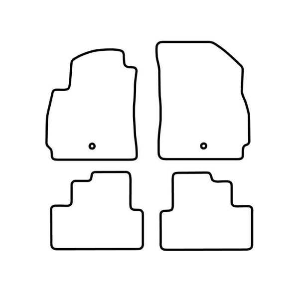 Tapis de voiture adaptés pour Chevrolet Orlando 2011 5Persons | Aut...