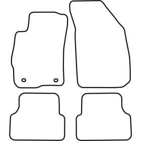 Tapis de voiture adaptés pour Chevrolet Aveo 2011 | AutoStyle | Tap...
