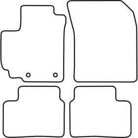 Tapis de voiture adaptés pour Suzuki Swift 2010 | AutoStyle | Tapis...
