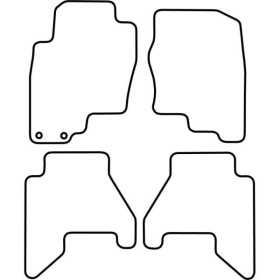 Tapis de voiture adaptés pour Nissan Pathfinder 20052013 | AutoStyl...