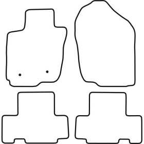 Tapis de voiture adaptés pour Toyota RAV4 20062013 | AutoStyle | Ta...
