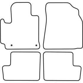 Tapis de voiture adaptés pour Toyota RAV4 20032006 | AutoStyle | Ta...