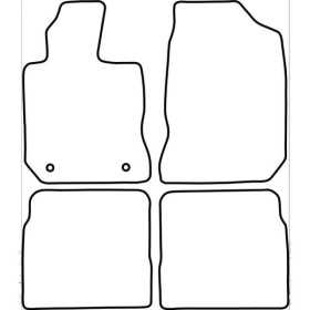 Tapis de voiture adaptés pour Chrysler PT Cruiser 20002010 | AutoSt...