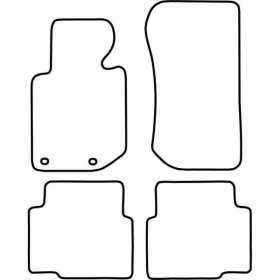 Tapis de voiture pour BMW Série 3 E36 cabriolet 19932000 | AutoStyl...