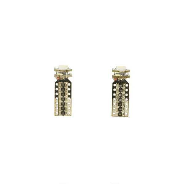 4Q T10 SMD Lampes 12V XenonOptic White lot de 2 pièces avec support bus CAN