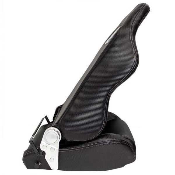 Siège sport Type Z Black CarbonLook Dossier réglable des deux côtés...