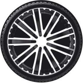 Jeu denjoliveurs de roue 4 pièces Toro 16 pouces NoirArgent | AutoS...