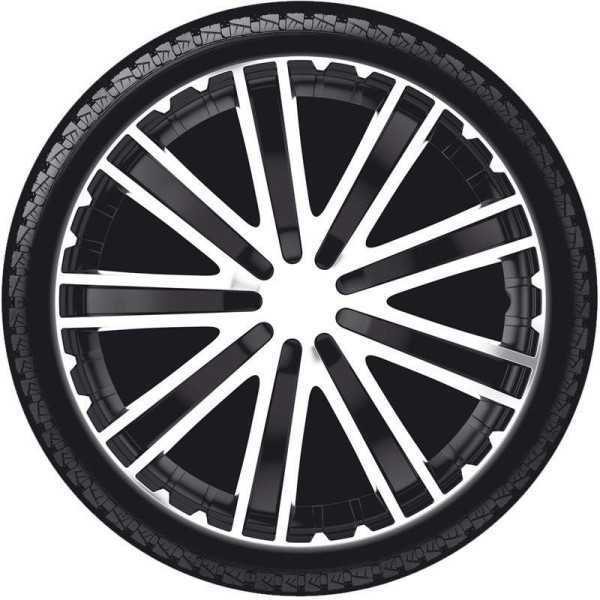 Jeu denjoliveurs de roue 4 pièces Toro 16 pouces NoirArgent | AutoS...