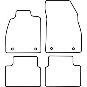 Tapis de voiture adaptés pour Opel Insignia 20082013 | AutoStyle | ...