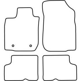 Tapis de voiture adaptés pour Dacia Duster 20102014 | AutoStyle | T...
