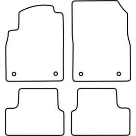Tapis de voiture pour Opel Astra J Cascada 2009 | AutoStyle | Tapis...