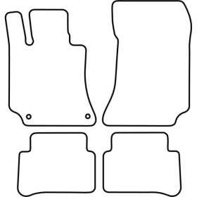 Tapis de voiture adaptés pour Mercedes Classe E W212 20092013 | Aut...