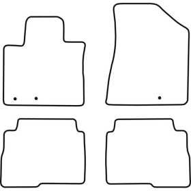 Tapis de voiture adaptés pour Kia Sorento 20092013 | AutoStyle | Ta...