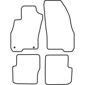 Tapis de voiture adaptés pour Fiat Punto Evo 5 portes 20092014 | Au...