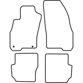 Tapis de voiture adaptés pour Fiat Punto Evo 3 portes 20092014 | Au...