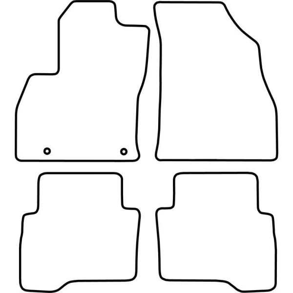 Tapis de voiture adaptés pour Citroen Nemo Multispace | AutoStyle |...