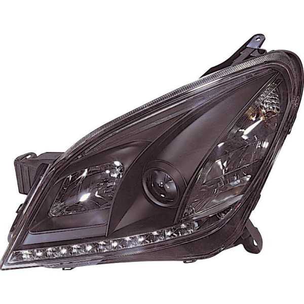 Jeu de Phares DRLLook pour Opel Astra H 20042009 Noir | AutoStyle |...
